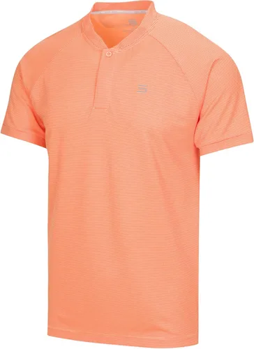 Three Sixty Six - Camisetas tipo golf sin cuello para hombre camiseta tipo polo casual y de manga corta para hombre, ajustada, ligera y transpirable