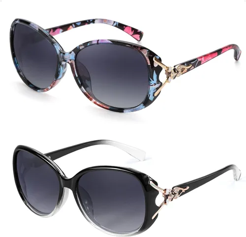 Miniatura 12 de FIMILU Gafas de sol para mujer, lentes de sol polarizados de gran tamaño, gafas de sol grandes para mujer, protección UV