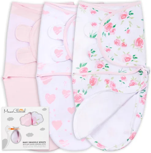 Miniatura 37 de Mama Cheetah Saco de envolver para bebés prematuros, saco de dormir orgánico para bebés prematuros, manta para envolver prematuros, envolturas