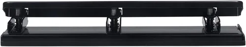Miniatura 3 de JAM PAPER Perforadora de metal con 3 agujeros, color negro, capacidad de 10 hojas, se vende individualmente