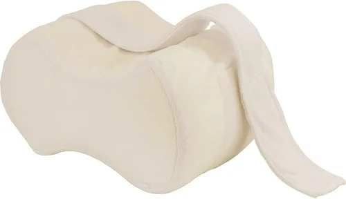 Therapist's Choice® Almohada ortopédica de rodilla para alivio de la ciática, dolor de espalda, dolor de piernas, embarazo, cadera y dolor en las