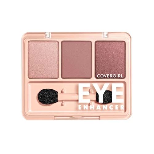 Miniatura 25 de COVERGIRL - Sombra de ojos Eye Enhancers 1-Kit, fórmula sedosa y transparente, aplicador de doble extremo, 100% libre de crueldad animal Azul