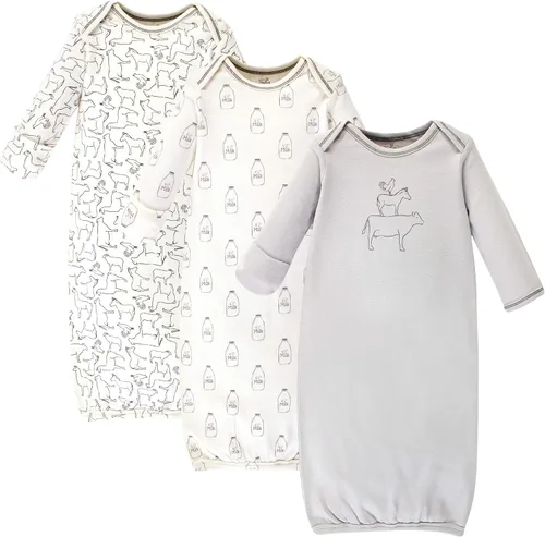 Miniatura 5 de Touched by Nature - Camisones unisex de algodón orgánico para bebé