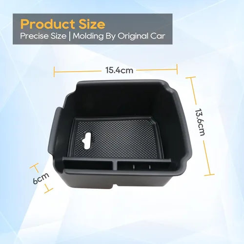 Miniatura 4 de LFOTPP Organizador de consola central compatible con Tiguan 2018-2022 2023 2024 Tiguan/2022 2023 2024 Organizador de consola Taos, bandeja de caja