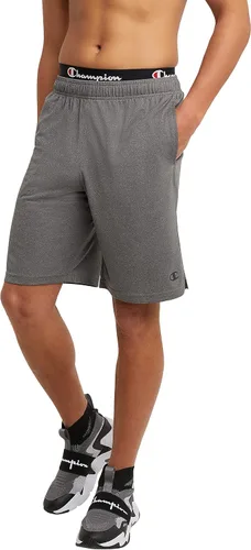Champion - Pantalones cortos deportivos para hombre, repelen humedad, atléticos, para el gimnasio (tamaño estándar o para hombres altos y grandes)