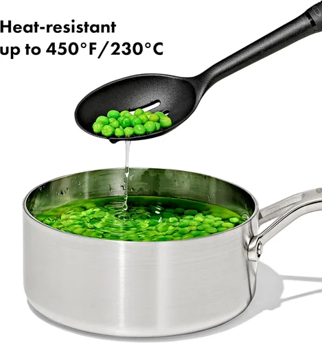 Miniatura 3 de OXO Good Grips - Juego de herramientas de nailon de 4 piezas, 2.3, color negro