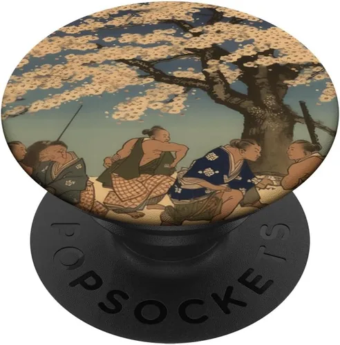 Miniatura 6 de Floral Grapple Sumo Renaissance Fusion of Blossoms PopSockets MagSafe PopGrip for iPhone