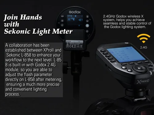 Miniatura 4 de Godox XProII-S TTL - Disparador de flash inalámbrico compatible con Sony, transmisor flash inalámbrico HSS 2.4G 1/8000s, TTL-Convert-Manual