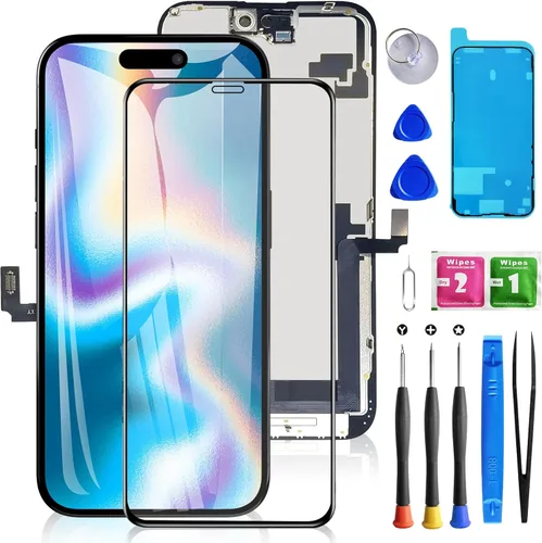 Miniatura 18 de Para iPhone 8/SE 2020 [2ª generación] Reemplazo de pantalla negro de 4.7 pulgadas, pantalla LCD Bsz4uov digitalizador de pantalla táctil, adhesivo