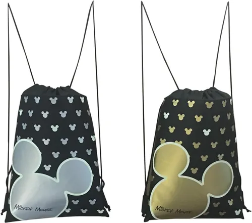 Miniatura 6 de Disney Mickey Mouse Glow in the Dark Mochila con cordón (4 unidades), incluye 2 cordones y 2 pulseras