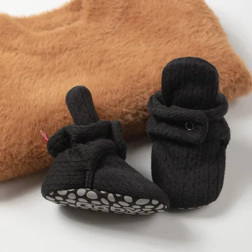Miniatura 131 de Sawimlgy - Botines de algodón antideslizantes para recién nacido, con agarre, para cuna o para el invierno