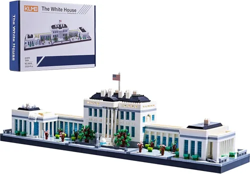 Miniatura 11 de KLMEi Colección de arquitectura: Taj Mahal - Set de construcción, juego de modelo, regalo para niños y adultos, 3950 piezas de mini-microbloques Taj