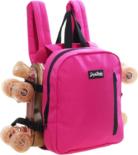Miniatura 18 de JajaHoho Bolsas para patines de ruedas para mujeres y hombres, mochila multifuncional deportiva para patines de ruedas, patines de hielo, patines