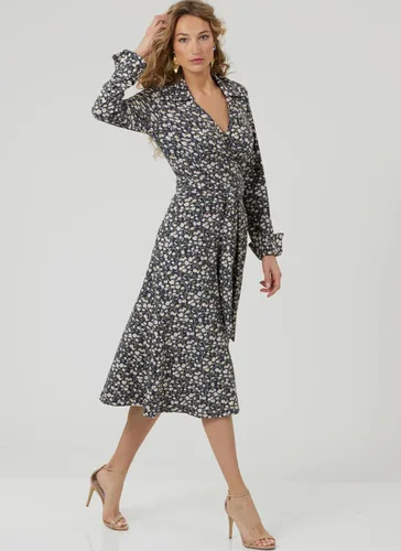 Miniatura 8 de Vogue DVF V2000H5 Paquete de patrones de costura para vestido cruzado de mujer por Diane Von Furstenberg, código de diseño V2000, tallas 6-8-10-12-14