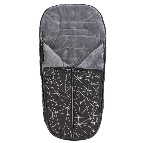Diono Saco de lujo para cochecito para todo tipo de clima, ajuste universal de bebé a niño pequeño con acolchado acogedor súper suave, resistente a