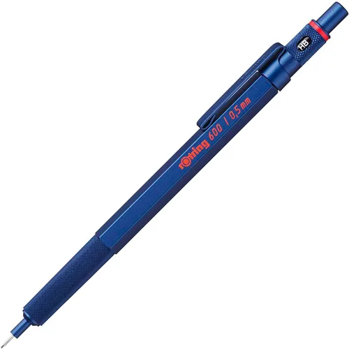 Miniatura 16 de Lápiz mecánico rotring 600 Series, 0.014 pulgadas, Cuerpo negro