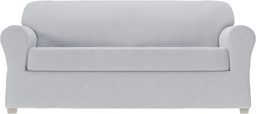 Miniatura 14 de Zenna Home Simply Fit - Funda elástica para sofá (1 pieza), color moca