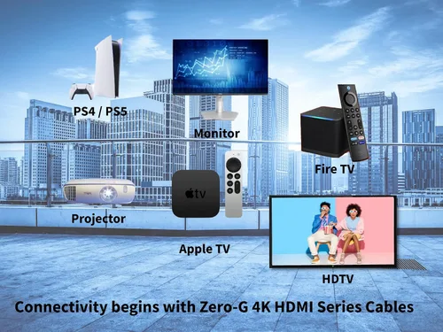 Miniatura 7 de Liberty AV Zero-G 18G - Cable HDMI de alta velocidad súper flexible (8.2 ft)