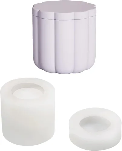 Miniatura 7 de BOOWAN NICOLE Jabonera Molde de Silicona DIY Accesorios de Baño Set Herramientas para Hacer