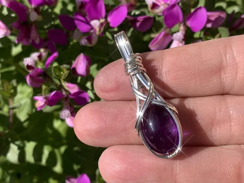 Miniatura 19 de Colgante de cristal de cuarzo rosa de 14 quilates, calidad AAA relleno de oro, varita de corazón, reiki Energy Romance, con elegante caja de regalo