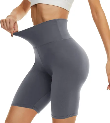 Miniatura 40 de CAMPSNAIL - Pantalones cortos de yoga para mujer, 3"/5"/8" de cintura alta con control de abdomen, pantalones cortos de elastano para voleibol, yoga
