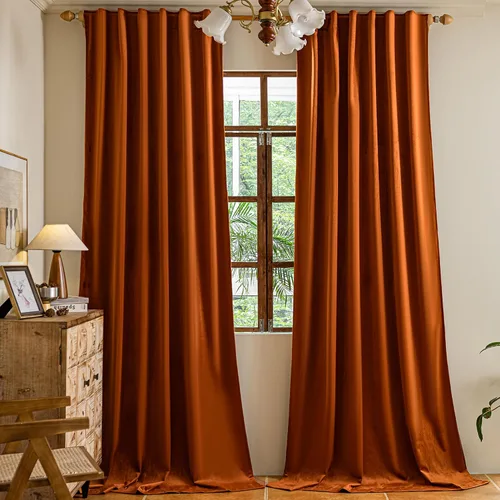 Miniatura 14 de YOFUN Cortinas de terciopelo negro de 84 pulgadas de largo, con pestaña trasera, paneles de protección de privacidad