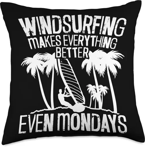 Miniatura 4 de Windsurfing Surfing Board Water Sports Throw Pillow