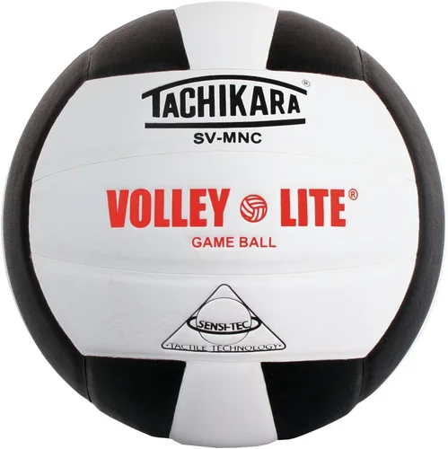 Miniatura 2 de Tachikara SVMNC balón de vóley liviano (negro/blanco)
