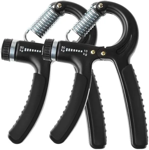 Luxon Paquete de 2 fortalecedores de agarre de mano de resistencia ajustable de 22 a 110 libras (22.0-110.2 lbs) - Ejercitador de agarre de mano,
