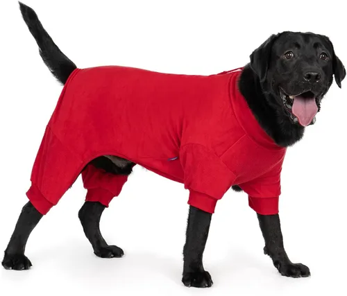 Miniatura 27 de cyeollo Pijamas para Perros de Forro Polar, Abrigo Térmico para Perros, Pijamas para Perros, Enterizo Elástico para Perros, Abrigo para Perrita, 3#