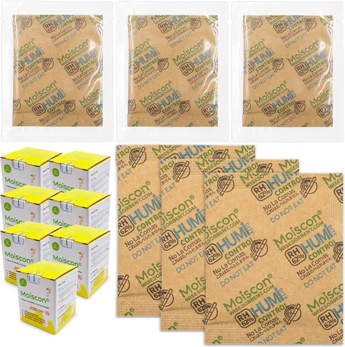 Miniatura 18 de Wisesorb Paquetes de control de humedad bidireccionales 49% para guitarras e instrumentos de madera - Absorbentes de humedad de 70g