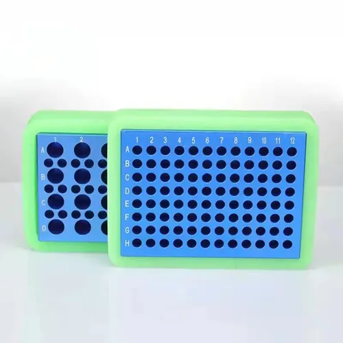 Miniatura 3 de Bloque de enfriamiento de aluminio - Enfriador de placas PCR, 96 pozos para tubos de 0.2 mL, tiras o placas de 96 pocillos (96 pozos)