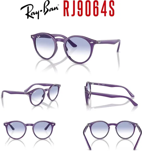 Miniatura 7 de Ray-Ban Junior Kids' Round Sunglasses For Boys For Girls + BUNDLE with Designer iWear Eyewear Kit