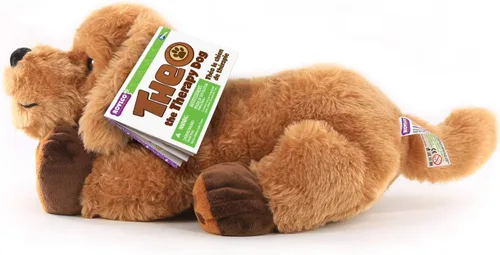 Miniatura 2 de ROYLCO Theo The Sensory Companion - Animal de peluche, 2.5 libras, juguete sensorial, pelo suave, paquete de calor/frío, animal de peluche