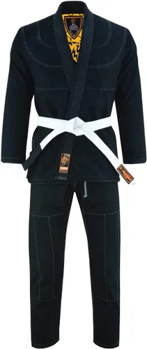 Miniatura 2 de Interior de batalla en anillo sublimado Pro Brazilian Jiu Jitsu BJJ Kimono Gi Uniforme Unisex Cinturón incluido