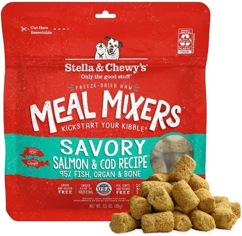 Miniatura 15 de Stella & Chewy's Mezcladores de Comida Cruda Liofilizada de Res - Aderezo y Mezclador de Comida para Perros - Hecho con 95% Carne de Res Alimentada