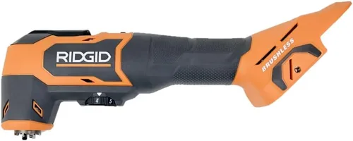 Miniatura 5 de RIDGID Multiherramienta oscilante inalámbrica sin escobillas de 18 V (solo herramienta) La batería y el cargador se venden por separado, no son