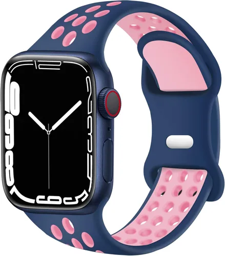Miniatura 10 de Correas deportivas compatibles con correas de Apple Watch de 1.496 in 1.575 in 1.614 in 1.654 in 1.732 in 1.772 in 1.811 in 1.929 in, correa