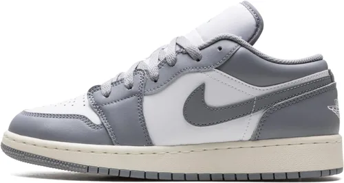 Jordan Youth Air Jordan 1 GS 553560 053 Vintage Gris - Talla 5.5Y, gris crema