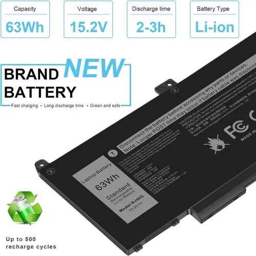 Miniatura 6 de Fancy Buying JPFMR DN33X RDNP5 65N6H - Batería de repuesto para laptop Dell Chromebook 3100 3400 2 en 1 5488 5493 5593 P90F Series Notebook 0JPFMR