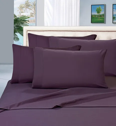 Miniatura 12 de Elegant Comfort Juego de sábanas de 4 piezas resistentes a las arrugas, calidad de hotel 1500 premium, ultra suave, tamaño individual, aguamarina