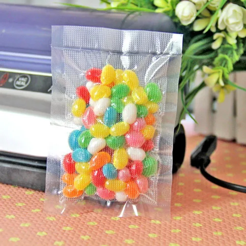 Miniatura 6 de FERENLI 100 Piezas Bolsas Selladoras al Vacío Pequeñas de 2.7 x 3.9 pulgadas (Tamaño Utilizable de 2.4 x 3.3 pulgadas) para Almacenamiento