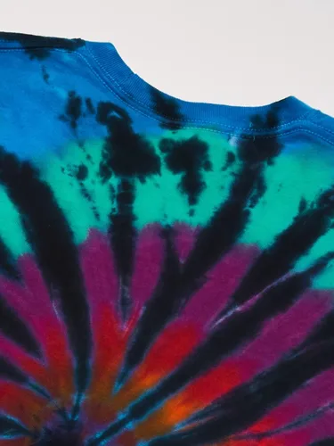 Miniatura 3 de Liquid Blue Camiseta Rainbow Spiral Streak para hombre
