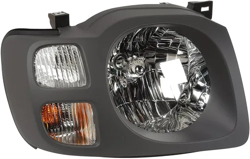 Miniatura 4 de EPIC LIGHTING Faros delanteros halógenos estilo OE color gris oscuro, repuesto para NISSAN 02-04 NISSAN XTERRA XE