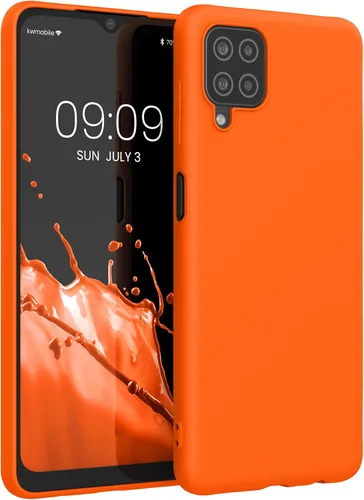 Miniatura 67 de kwmobile Funda compatible con Samsung Galaxy A23 4G / 5G - Funda de silicona TPU metálica suave y delgada - Rojo oscuro metálico
