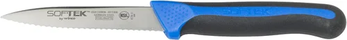 Miniatura 9 de Cuchillo de pelar de grado comercial Winco de 8,2 cm, rojo (paquete de 2)