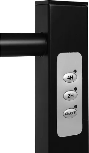 Miniatura 11 de Ibiza Freestanding Towel Warmer, Black, Plug-in, 6 Bars
