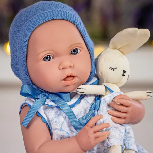 Miniatura 2 de JC Toys - La Recién Nacida Colección Real Muñeca bebé anatómicamente correcta de 15" de vinilo Diseñada por Berenguer, fabricada en España