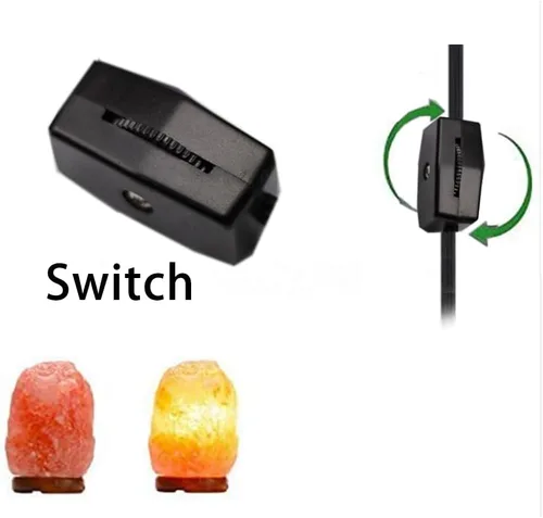Miniatura 2 de Cable de lámpara de sal del Himalaya, bombillas halógenas regulables de 25 W, base E12, perfecto para lámparas de sal del Himalaya, luces nocturnas