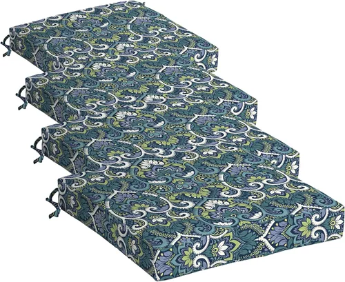 Miniatura 40 de Arden - Cojín de asiento de espuma para interiores y exteriores, paquete de 2, 17 x 16, cojín de patio, repelente al agua, resistente a